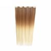 22" Long Straight Synthetic Hair Extension 5 Clips In Hair Weave One Slice Two Tone Hairpieces 9 Colors, 50G/Pc FCW666 613TPink 22inches view 3