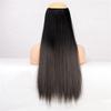 5 Hair Clips Synthetic Hair Long Straight Clips Hair Extensions Natural Wigs For Women High Hair Pieces 1B-H1 view 1