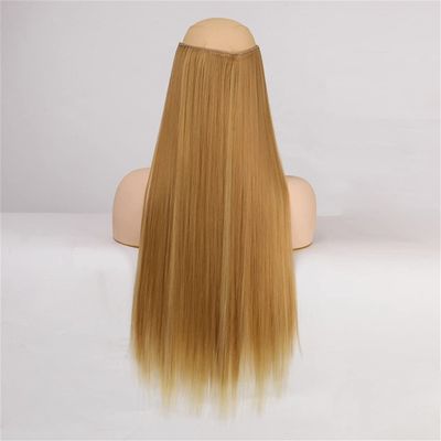5 Hair Clips Synthetic Hair Long Straight Clips Hair Extensions Natural Wigs For Women High Hair Pieces 1052