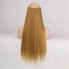 5 Hair Clips Synthetic Hair Long Straight Clips Hair Extensions Natural Wigs For Women High Hair Pieces 1052 view 1
