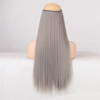 5 Hair Clips Synthetic Hair Long Straight Clips Hair Extensions Natural Wigs For Women High Hair Pieces 171
