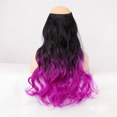5 Hair Clips Synthetic Hair Long Straight Clips Hair Extensions Natural Wigs For Women High Hair Pieces 1B-Z