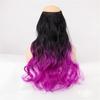 5 Hair Clips Synthetic Hair Long Straight Clips Hair Extensions Natural Wigs For Women High Hair Pieces 1B-Z view 1