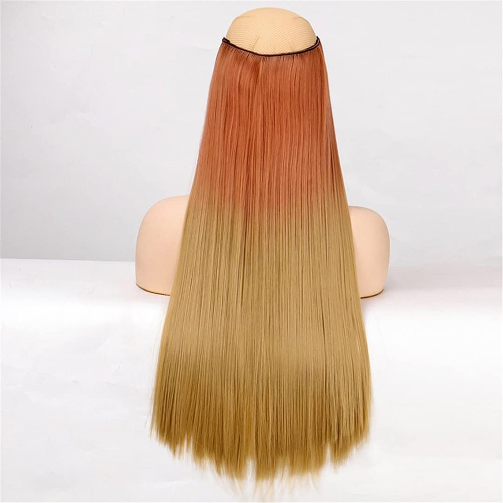 5 Hair Clips Synthetic Hair Long Straight Clips Hair Extensions Natural Wigs For Women High Hair Pieces 30-25