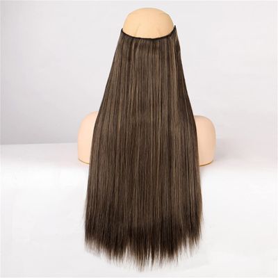 5 Hair Clips Synthetic Hair Long Straight Clips Hair Extensions Natural Wigs For Women High Hair Pieces 4H27