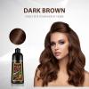 Instant Dark Brown Hair Color Shampoo, 3-in-1 Dye for Men & Women, 100% Gray Coverage, 16.9 Fl Oz (Dark Brown) view 2