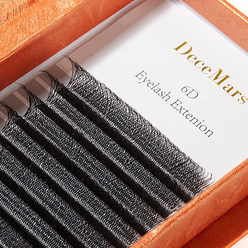 3D/4D/5D/6D - W Shaped Eyelash Extensions C/D Curl Indivdual Lash 0.07mm 8-15mm Mix Length 12 Line/Tray (6D-W Shaped Lash-C 10mm)
