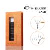 3D/4D/5D/6D - W Shaped Eyelash Extensions C/D Curl Indivdual Lash 0.07mm 8-15mm Mix Length 12 Line/Tray (6D-W Shaped Lash-C 10mm) view 2