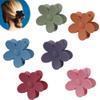 6 PCS Hair Claw Clips,Matte Flower Hair Clips,Cute Hair Catch Barrettes Jaw Clamps,Non Slip Cute Hair Accessories Headwear for Women Girls (C) view 1