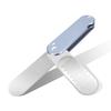 Foldable Foot File Callus Remover for Feet, 3 in 1 Stainless Steel Foot Scrubber Dead Skin Remover Foot Rasp Grater, Wet Dry Use, Easy to Carry (Grey) view 1