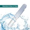 Foldable Foot File Callus Remover for Feet, 3 in 1 Stainless Steel Foot Scrubber Dead Skin Remover Foot Rasp Grater, Wet Dry Use, Easy to Carry (Grey) view 4