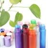 UTURAL 12Pcs 10ml Frosted Essential Oil Roller Bottles Glass Empty Containers with Stainless Steel Ball for Essential Oils, Perfumes and Lip Balms(purple) view 3