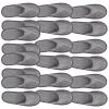 Ciieeo 20pcs Portable Disposable Hotel Slippers Non-slip Indoor Slippers for Travel Lightweight Convenient Design for Men and Women view 1