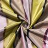 100% Silk Taffeta Satin Stripes Fabric Multi Color Shades of Dusty Green,Taupe,mauves 54"TAFS164[4] view 1