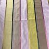 100% Silk Taffeta Satin Stripes Fabric Multi Color Shades of Dusty Green,Taupe,mauves 54"TAFS164[4] view 3