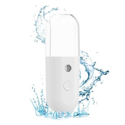 Enfudid Nano Facial Mister - Mini Face Humidifier Portable Facial Sprayer with 30ML Water, USB Rechargeable Handy Skin Care Machine for Face Hydrating, Daily Skin Care, Makeup