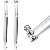 Lothee 2 Pcs Piercing Clamps Pliers Piercing Ball Grabber Tool Stainless Steel Forceps Barbell Changing Jewelry Clamp Tweezers for Tongue Rings Labret Earrings view 1