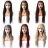 28.5 inches Box Braided Wigs for Black Women Hand Braided Wigs for Woman with Natural Baby Hair Center Part Lightweight Synthetic Glueless Wigs for African American Women FACE MIRACLE (28.5 inches hair, #1B/613T Black Blonde Ombre) view 1