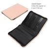 Dioche Nail Drill Bits Holder Container Nail Bit Storage Bag Large Capacity Portable Nail Drii Bits Bag Acrylic Nail Tools for Manicure Rose Gold view 3