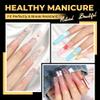 UNA GELLA Extra Long Tapered Sqaure Nail Tips, No C Curve Pre-file 120Pcs Square Press on Nails XXL Long Square Gel Nail Tips Full Cover Acrylic Straight for Nails Extension Art DIY Salon 12 Sizes view 2