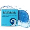 ANIHANA Shampoo and Conditioner Bar for Regular Normal Hair, Clean, Purifying, Natural, Healthy Look and Shine, Paraben Free, Blue Ocean, 2.29 oz view 1
