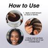 BELLATIQUE Professional Edge, Braid, & Loc Maximum Hold Edge Control (1 Oz) for Natural, Relaxed, Dry, Dull, & Brittle Hair - No Flaking, No Whitening, Fast Drying, High Shine view 4