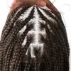 28.5 inches Box Braided Wigs for Black Women Hand Braided Wigs for Woman with Natural Baby Hair Center Part Lightweight Synthetic Glueless Wigs for African American Women FACE MIRACLE (28.5 inches hair, #1B/27T Black Mix Blonde) view 4