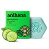 ANIHANA Body Wash Bar with Coconut Oil and Hemp Seed Oil, Soap Free, Moisturizing, Gentle, Soft Skin Care, Refreshing Cucumber & Mint Scent 2.8 Oz view 1