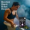Aromasong Muscle Recovery Bath Soak with Dead Sea Salt, OptiMSM, Magnesium Flakes & Essential Oils for Post Workout Soreness - Made in USA - 14 oz. Bag Bath Salt for Pain Relief. view 2