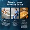 Aromasong Muscle Recovery Bath Soak with Dead Sea Salt, OptiMSM, Magnesium Flakes & Essential Oils for Post Workout Soreness - Made in USA - 14 oz. Bag Bath Salt for Pain Relief. view 4