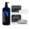 Defense Soap Antifungal Medicated Bar Soap 2-Pack, Original 4 Oz Bar (Pack of 2), & Body Wash 32 oz - Natural Shower Gel view 1
