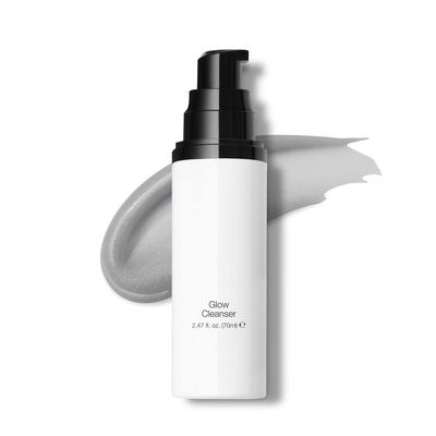 Jolie Glow Cleanser - Exfoliating Charcoal Foaming Daily Face Polish, Pore-Refining, Non-Abrasive 2.47 oz.
