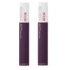 Pack of 2 Maybelline New York SuperStay Matte Ink Liquid Lipstick, Originator # 1102 view 1