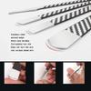 4 Pcs Decorative Foot Knives, Pedicure Knife Set for Ingrown Callus Shaver Feet Nail Correction Pliers Scissors Remover with Storage Bag. (160MM) view 4