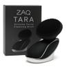 ZAQ Tara Sonic Facial Cleansing Brush | Silicone Face Scrubber | Soft and Smooth Bristles Removes Dead Skin Cells and Makeup | for All Skin Types - Black view 1