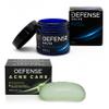 Defense Acne Care Bar Soap 4.2oz (2-Pack) 2% Salicylic Acid & Herbal Ointment Salve 2 Oz - Natural Tea Tree Oil and Eucalyptus Oil view 1