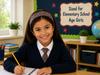 Back to School Elastic Soft Headband in School Uniform Plaids (Cola-Plaid 43) view 3
