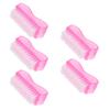 Beavorty 5pcs Nail Brush for Manicure Dust Cleaning Bristle Brushes for Easy Nail Care and Polishing for Home and Salon Use view 1