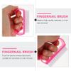 Beavorty 5pcs Nail Brush for Manicure Dust Cleaning Bristle Brushes for Easy Nail Care and Polishing for Home and Salon Use view 2