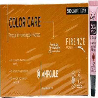 Firenze Professional Color Care Ampoules for increaing color vividness (leave in) Lotion vials12x13ml