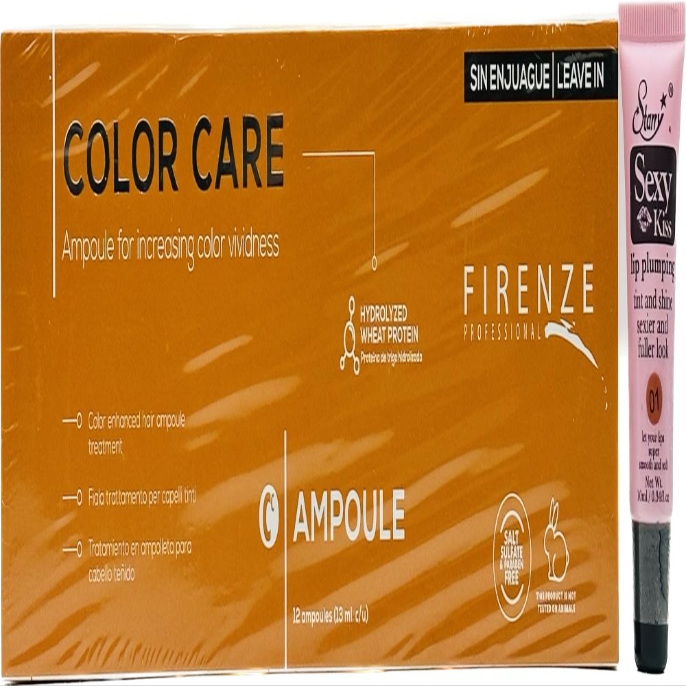 Firenze Professional Color Care Ampoules for increaing color vividness (leave in) Lotion vials12x13ml