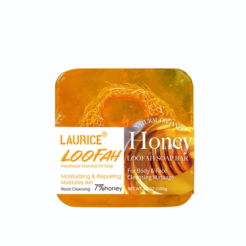 LAURICE Honey Loofah Soap
