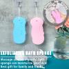 Ultra Soft Bath Body Shower Sponge, Magic Bath Sponge Dead Skin Remover, Super Soft Exfoliating Bath Sponge Painless Scrub Sponge for Adults Children and Pregnant Wome (Style : 2PC Blue+Grey) view 2