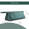 Ezindraw Travel Case Compatible with Dyson Airwrap & Curling Iron/Shark Flexstyle, Portable Carrying Waterproof Organizer for Hair Attachments, Portable Storage Case for Hair Dryer (Emerald Green) view 4