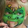 Go Ho Light Green Face Paint Washable for Halloween Makeup,Creamy to Gel Water Based Green Body Paint Full Coverage for Adults Children Cosplay SFX Costumes Festivals Makeup,25g view 4