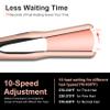 3/10 Inch Pencil Flat Iron, Small Flat Irons for Short Hair, Beard and Pixie Cut, Mini Hair Straightener Small Ceramic with Adjustable Temperature, Include Glove view 3