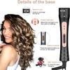 Curling Iron Wand Set, Curling Wand 3 in 1 Hair Curling Wands Interchangeable Ceramic 0.35-1.25inch Barrel Hair Curler, with Heat Resistant Glove view 4