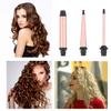 Curling Iron Wand Set, Curling Wand 3 in 1 Hair Curling Wands Interchangeable Ceramic 0.35-1.25inch Barrel Hair Curler, with Heat Resistant Glove view 3
