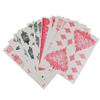PPVWEY 10 Sheets Henna Tattoos Temporary Henna Stickers 5Pcs Red + 5Pcs Black Tattoo Stickers Women Body Art Stickers for Wedding Party (5 Red+5 Black) view 4