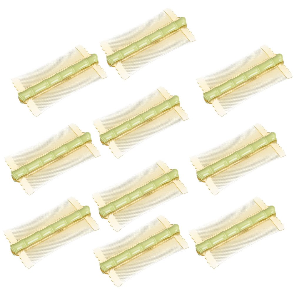 Ciieeo 10pcs Barber Comb Double-sided Fine Tooth Combs for Hair Hair Care Tools
